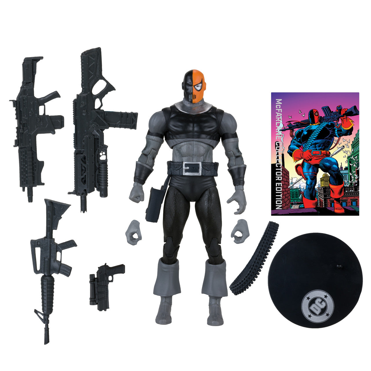 DC Multiverse Collector Edition Deathstroke the Terminator PLATINUM - McFarlane - 0