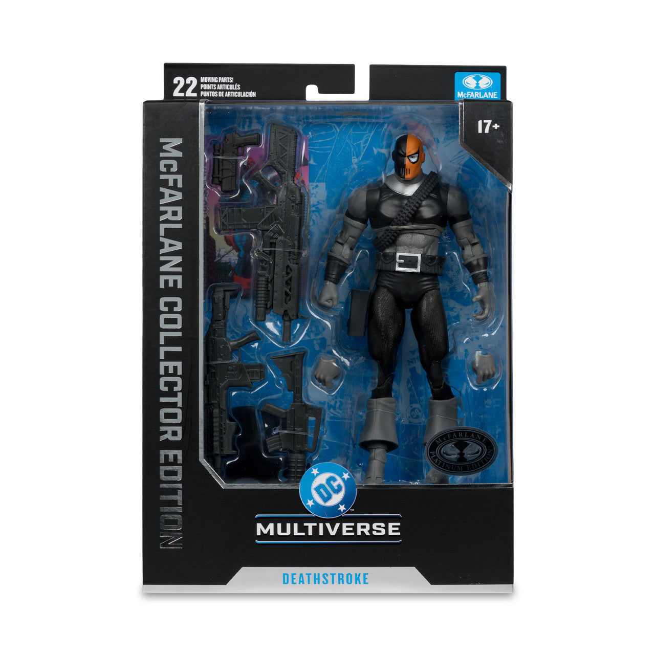 DC Multiverse Collector Edition Deathstroke the Terminator PLATINUM - McFarlane