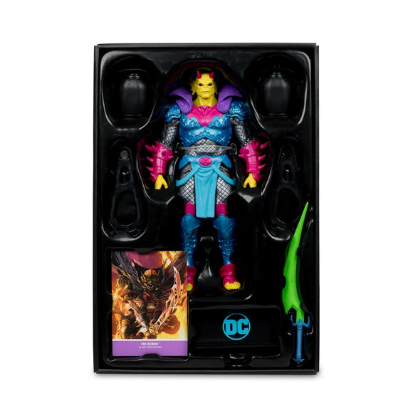 DC Multiverse Demon Knights Black Light Edition Demon Gold Label - McFarlane