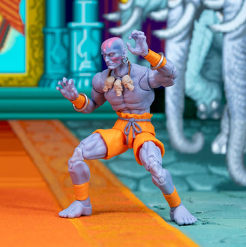 Street Fighter II Utra Deluxe Dhalsim Player 2 1:12 Scale Figure - Jada Toys - 0