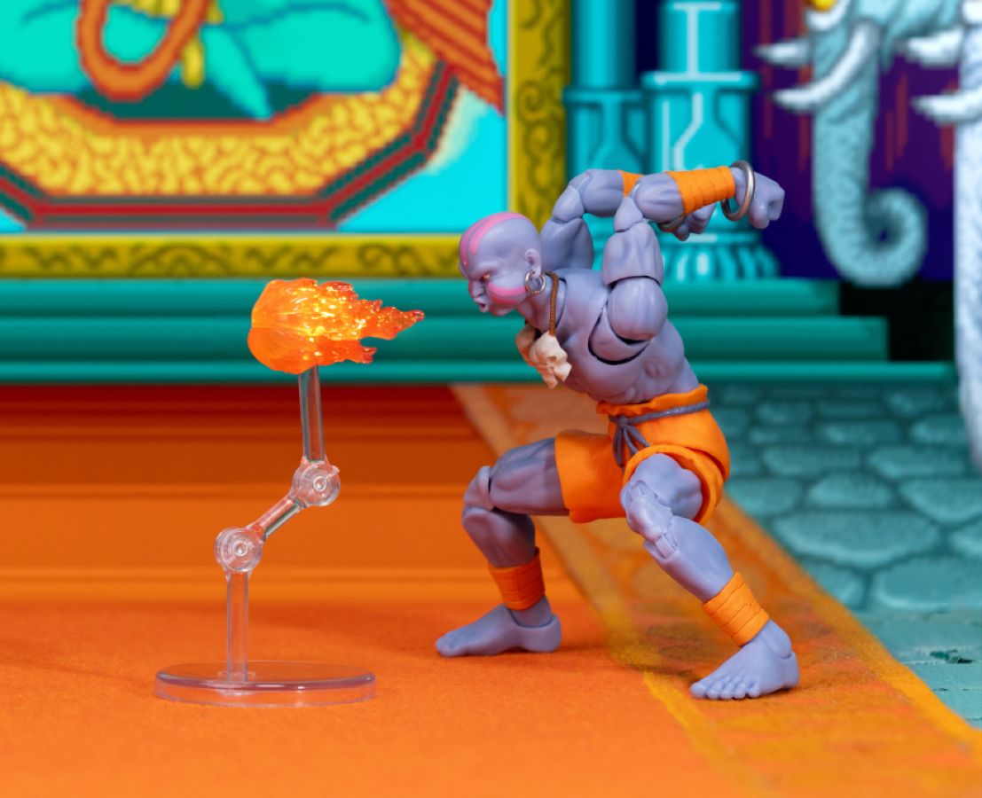Street Fighter II Utra Deluxe Dhalsim Player 2 1:12 Scale Figure - Jada Toys