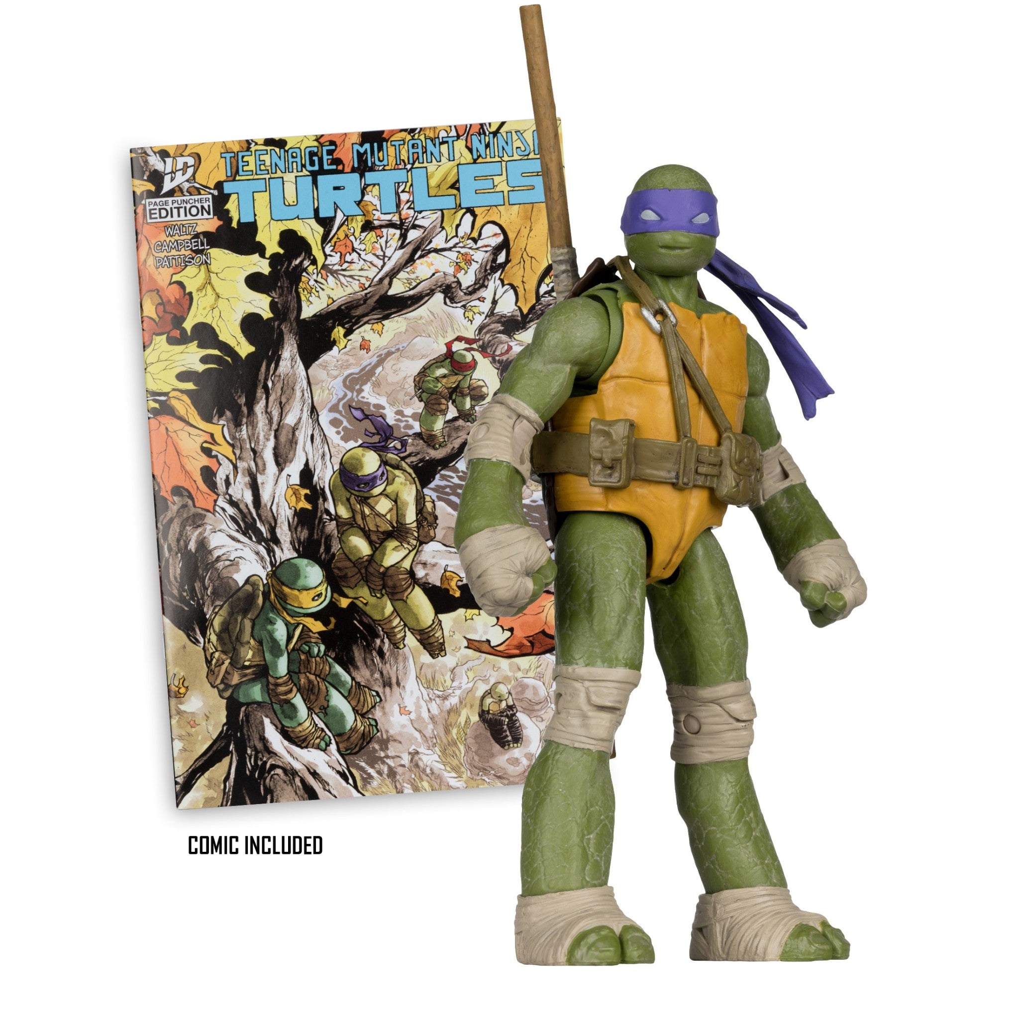 Page Punchers Teenage Mutant Ninja Turtles Donatello with Comic - McFarlane Toys - 0