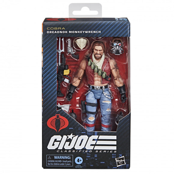 G.I. Joe Classified Series 6" Figure #167 Dreadnok Monkeywrench