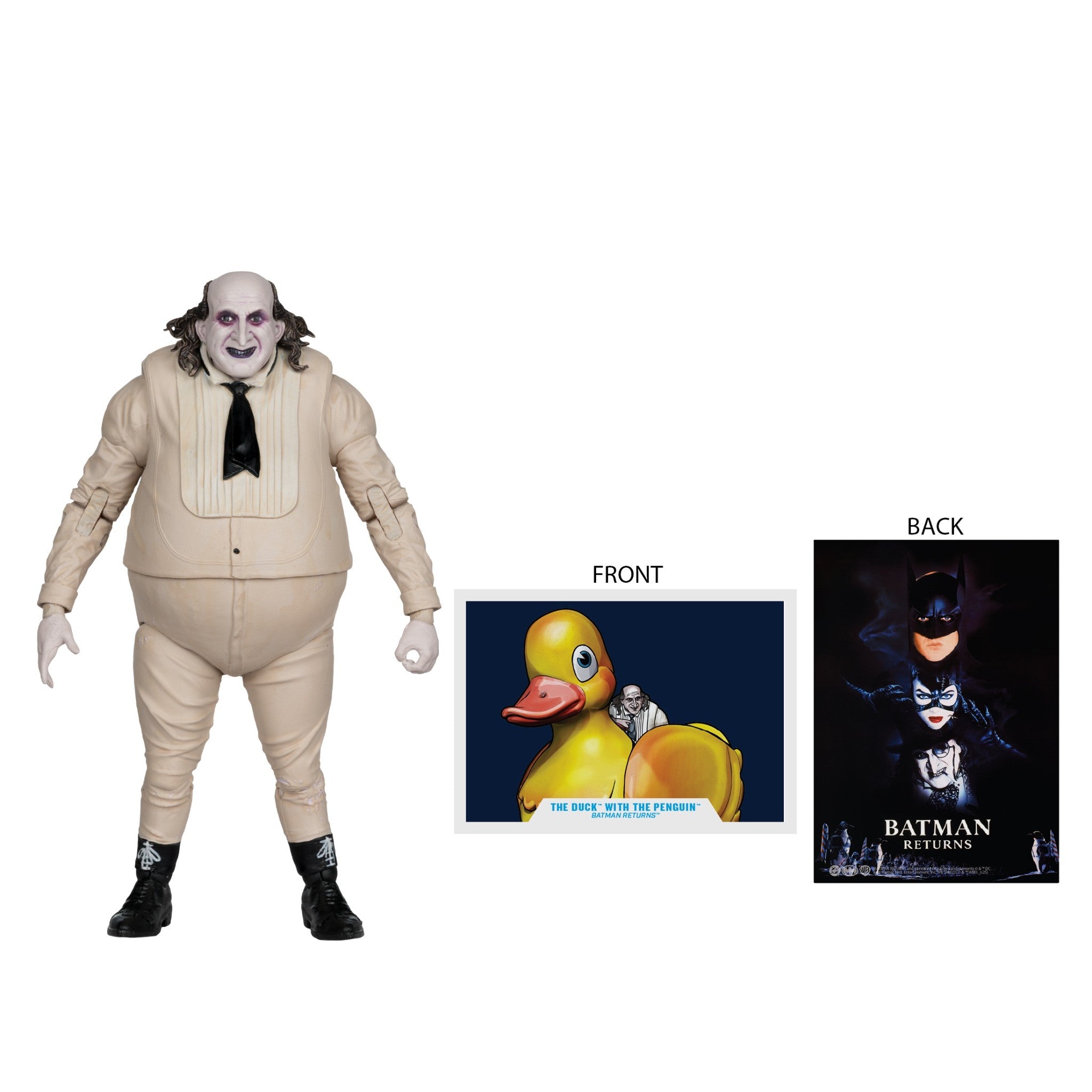 DC Multiverse Deluxe Theatrical Edition Batman Returns The Duck With Penguin