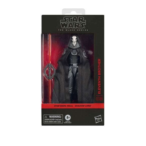 Star Wars Black Series 6" Maul – Shadow Lord Eleventh Brother
