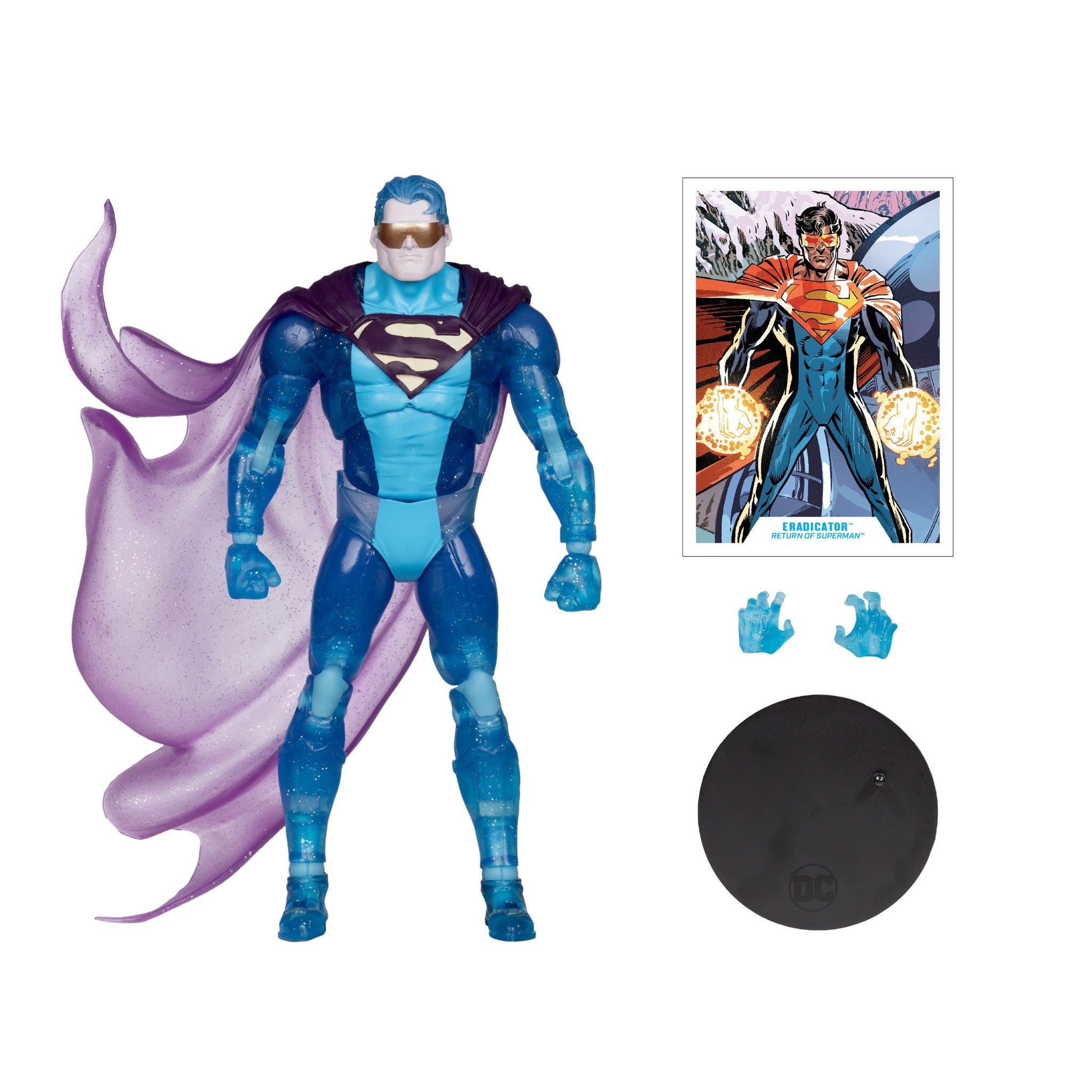 DC Multiverse Return of Superman Eradicator PLATINUM - McFarlane Toys - 0