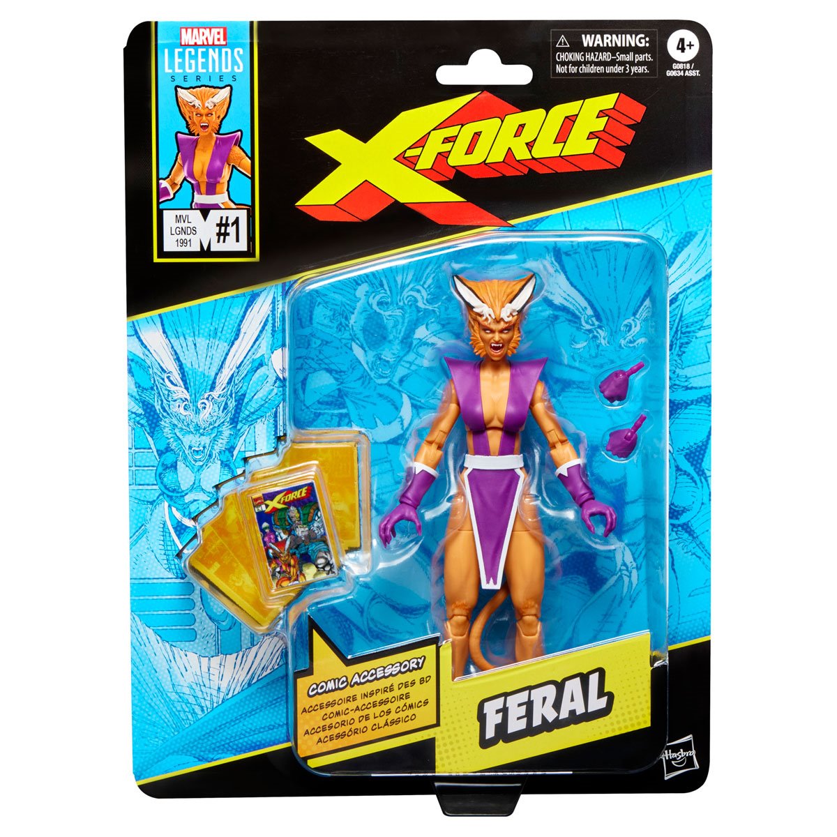 Marvel Legends 6" X-Force Feral