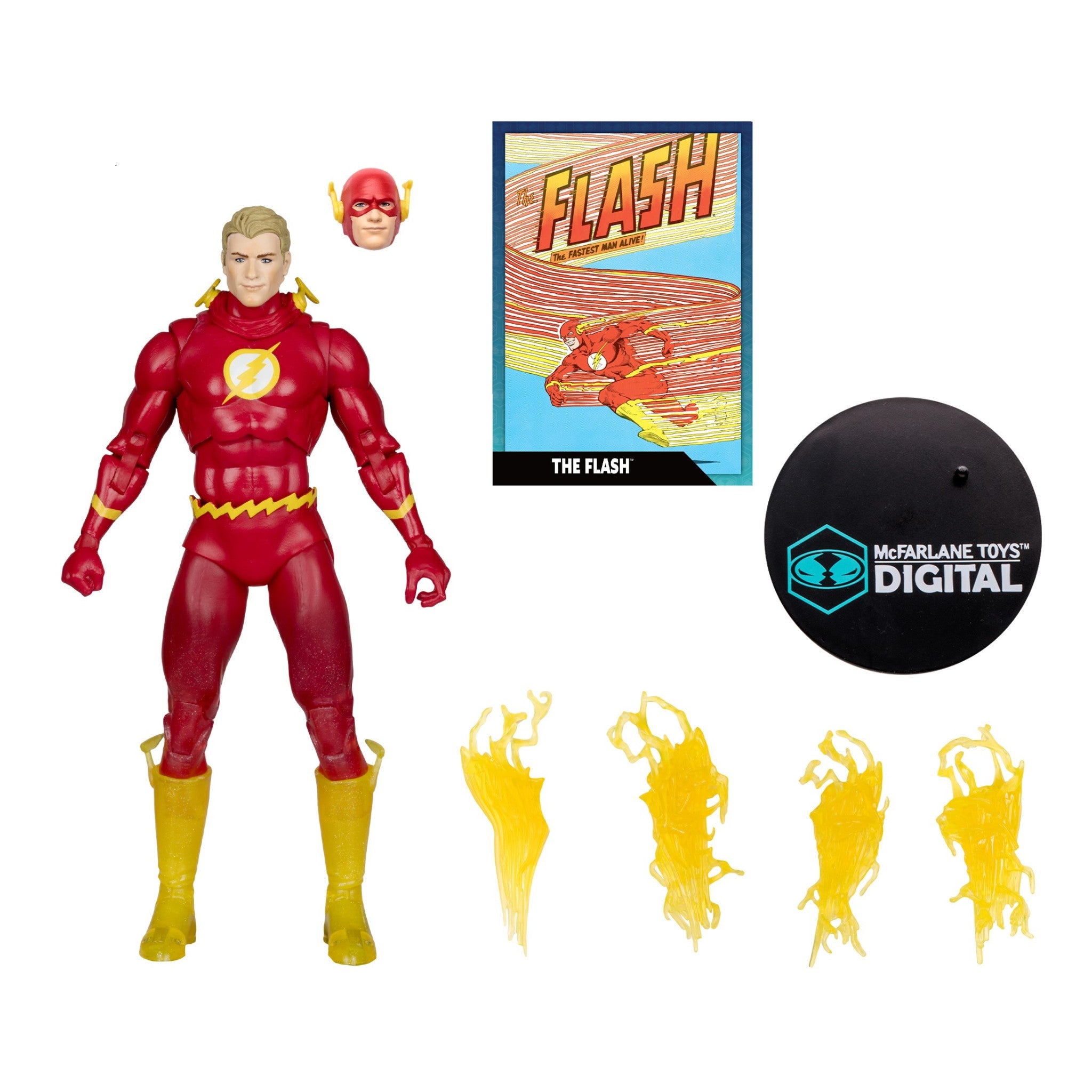DC Multiverse The Flash Speed Force PLATINUM - McFarlane DC Direct Digital - 0