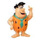 Flintstones Fred Flintstone Fruity Pebbles 1:12 Scale Figure - Jada Toys-1