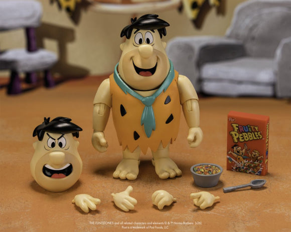 Flintstones Fred Flintstone Fruity Pebbles 1:12 Scale Figure - Jada Toys