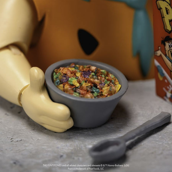 Flintstones Fred Flintstone Fruity Pebbles 1:12 Scale Figure - Jada Toys