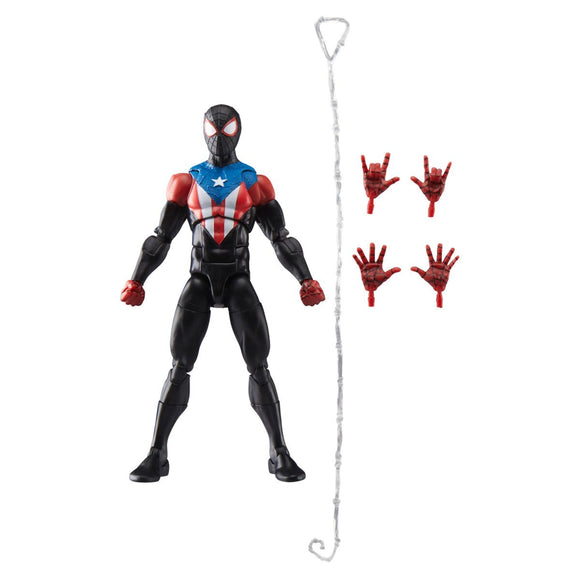 Marvel Legends Spider-Man 2 Gamerverse Miles Morales Boricua Suit