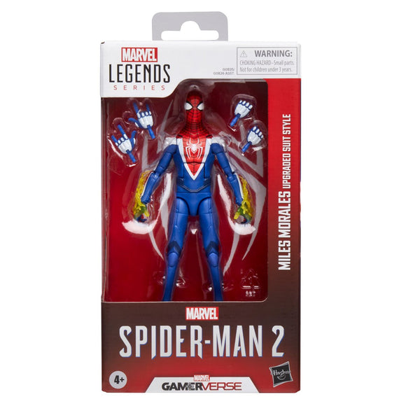 Marvel Legends Spider-Man 2 Gamerverse Miles Morales Upgraded Suit Style