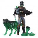 G.I. Joe Classified Series 6" Figure #170 Ghost Viper & D.I.R.E.-3