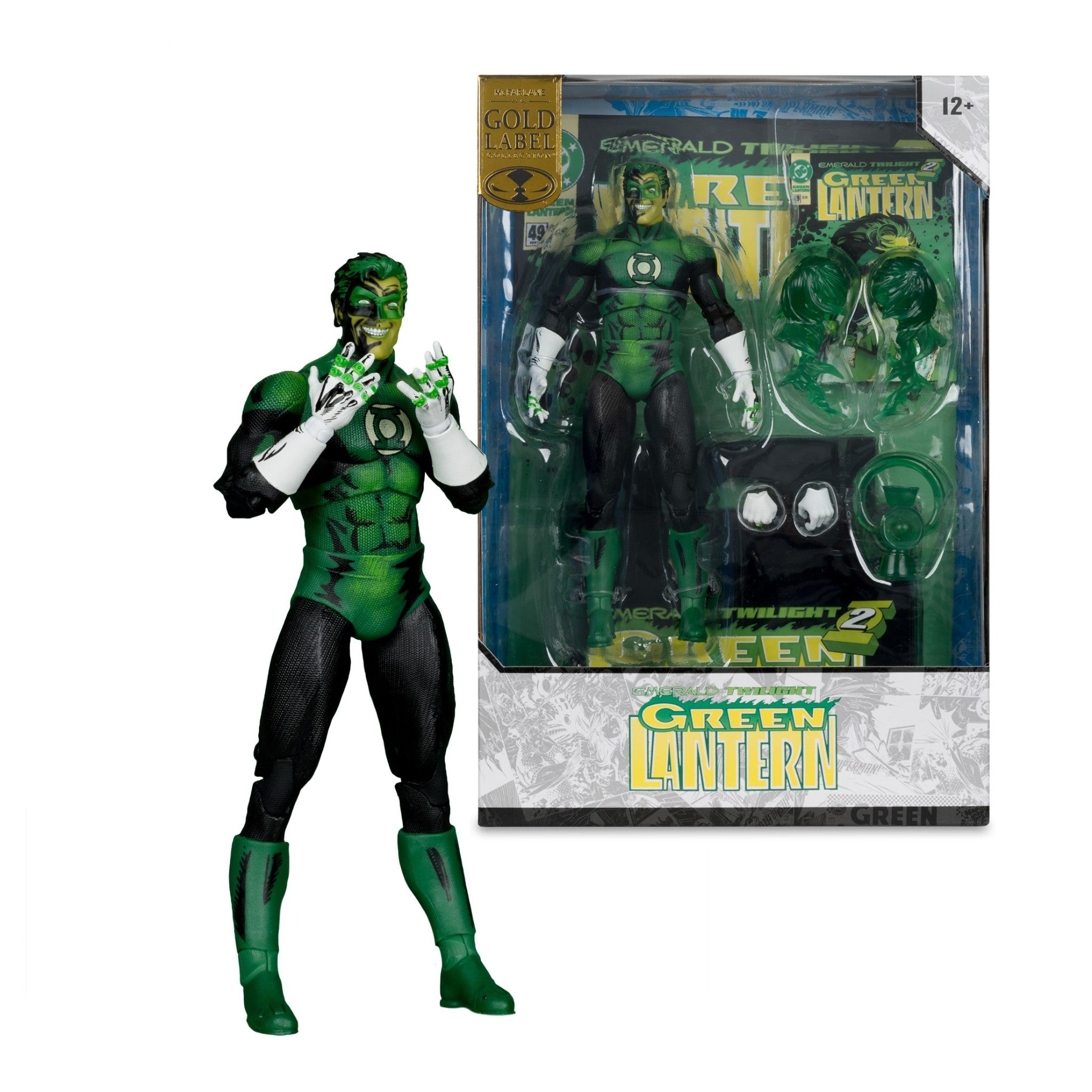 DC Multiverse Green Lantern Emerald Twilight Recreations Gold Label - McFarlane