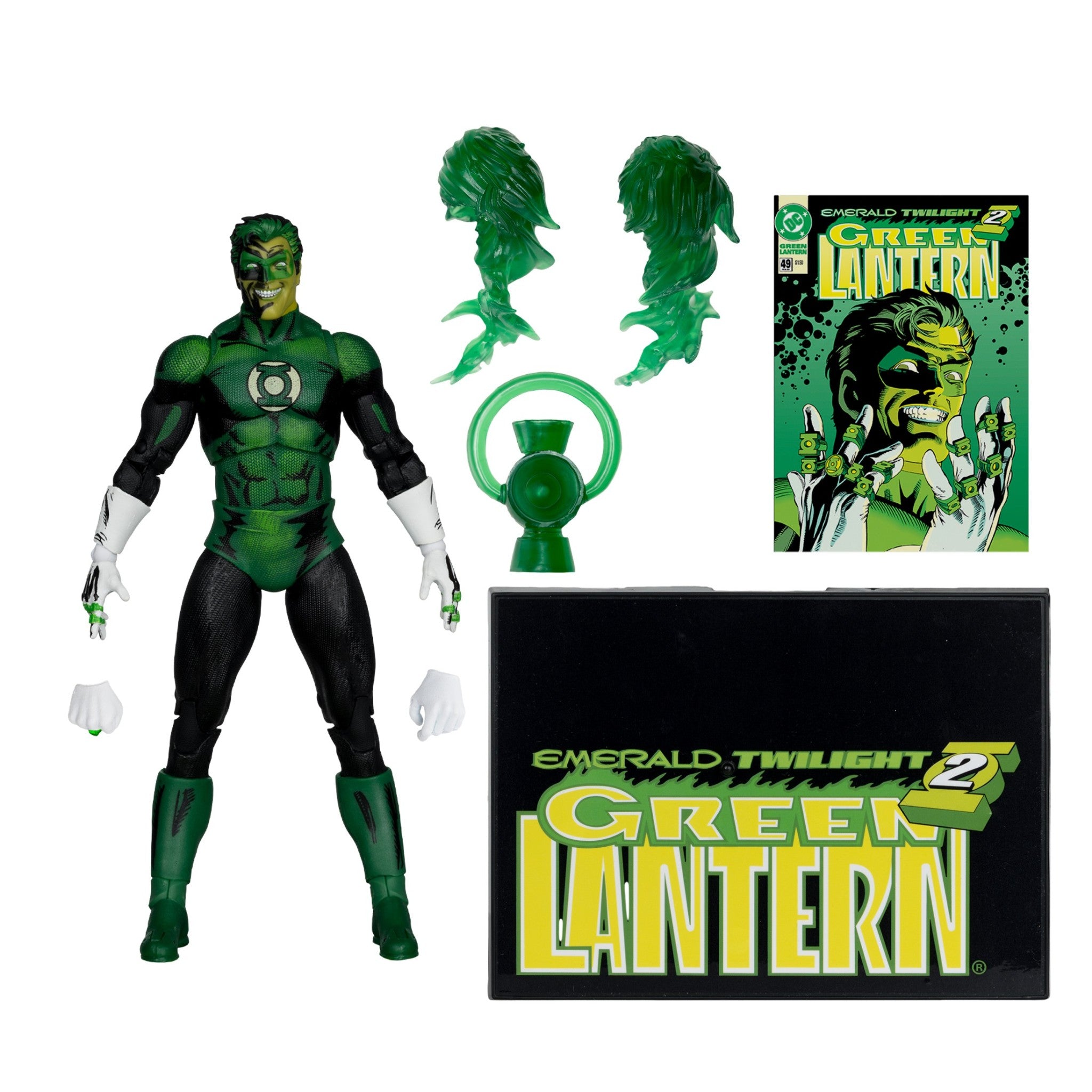 DC Multiverse Green Lantern Emerald Twilight Recreations Gold Label - McFarlane - 0