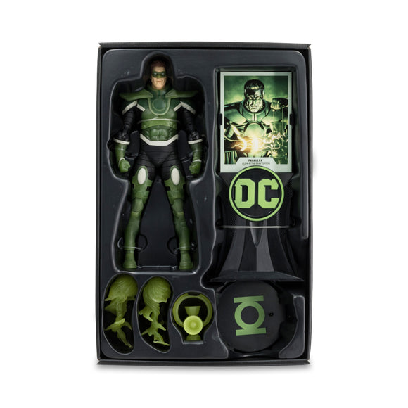 DC Multiverse Green Lantern Parallax Zero Hour Glow Dark Gold Label - McFarlane