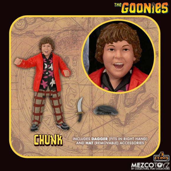 The Goonies 5 Points Chunk 3.75" Action Figure - Mezco Toys