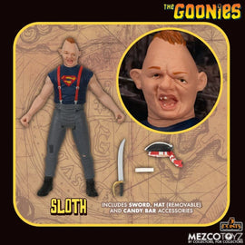 The Goonies 5 Points Sloth 3.75" Action Figure - Mezco Toys - 0
