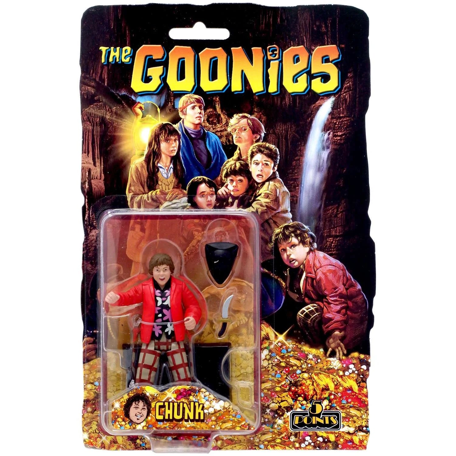 The Goonies 5 Points Chunk 3.75" Action Figure - Mezco Toys