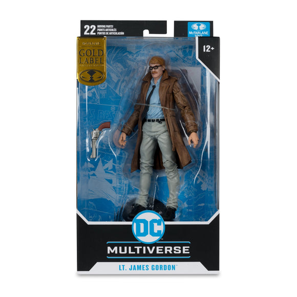 DC Multiverse Batman Year One Part 4 Lt James Gordon Gold Label - McFarlane Toys