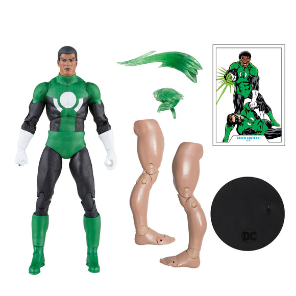 DC Multiverse JLA Green Lantern John Stewart BAF Plastic Man PLATINUM McFarlane