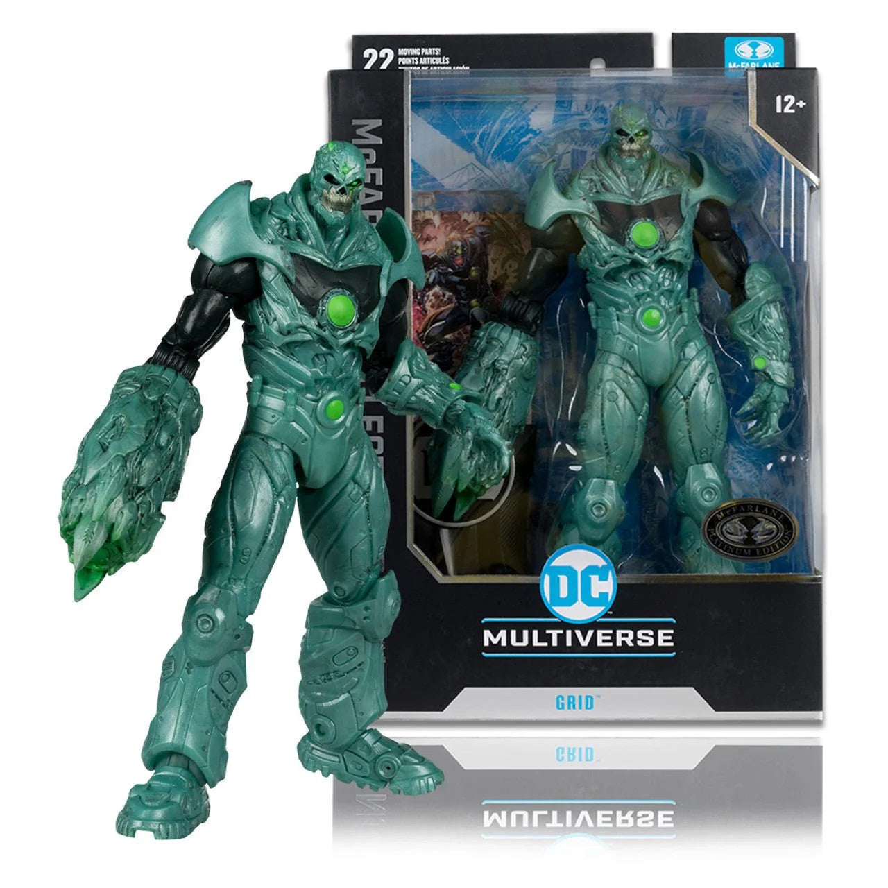 DC Multiverse Collector Edition Forever Evil Grid PLATINUM - McFarlane Toys