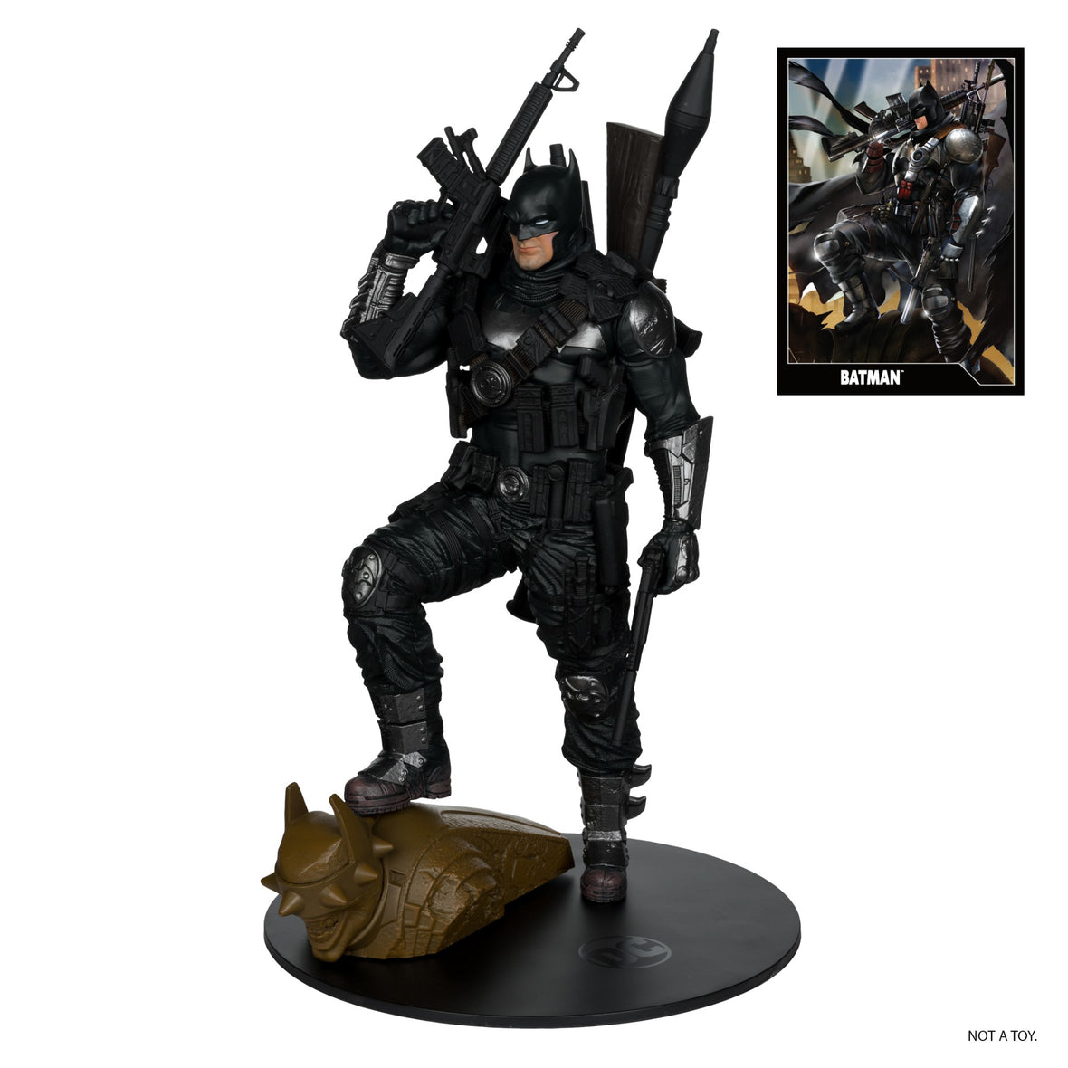 DC Direct Dark Multiverse Grim Knight 16 Scale Statue Gold Label Mc