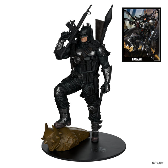 DC Direct Dark Multiverse Grim Knight 1:6 Scale Statue Gold Label - McFarlane