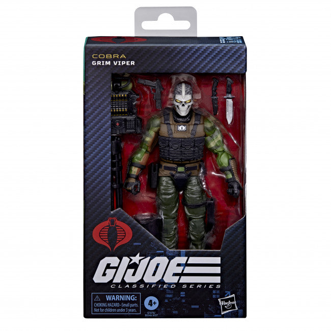 G.I. Joe Classified Series 6" Figure #176 Grim Viper