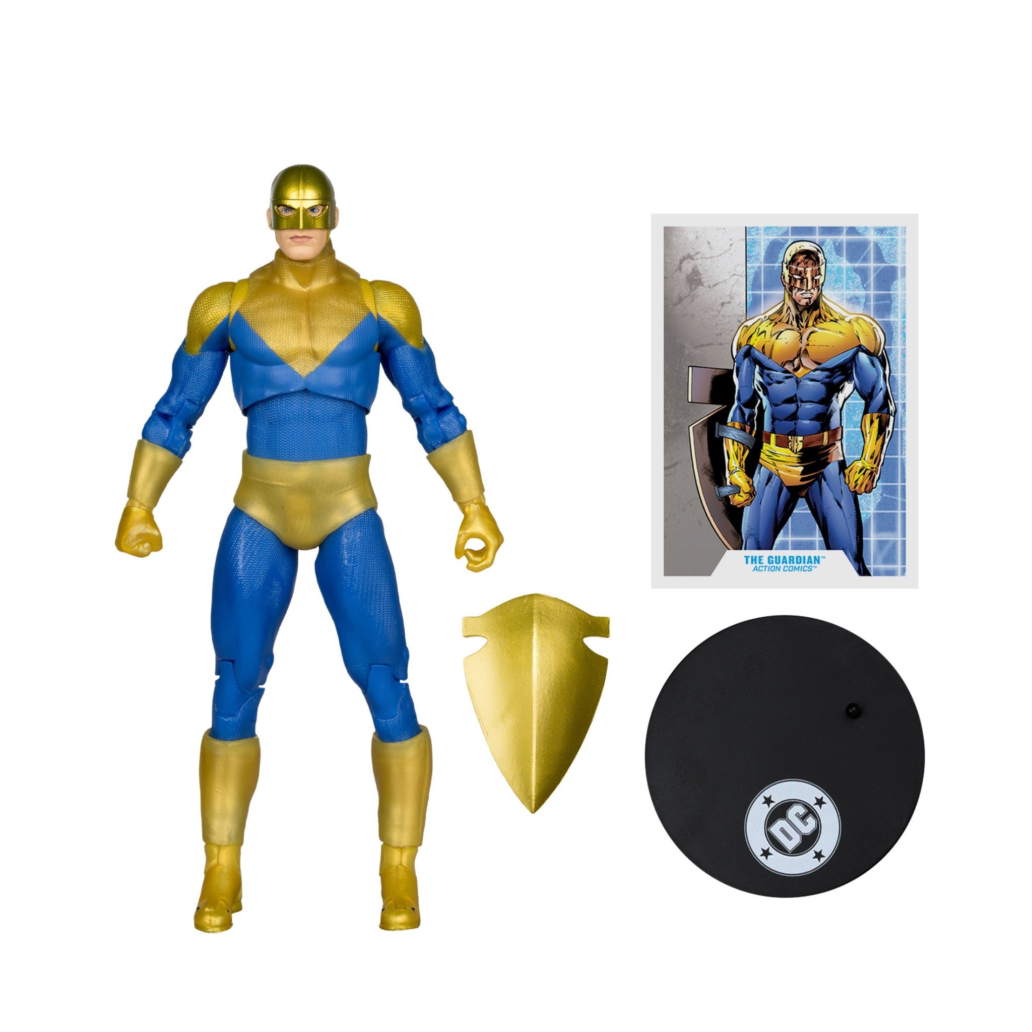 DC Multiverse Action Comics The Guardian PLATINUM - McFarlane Toys - 0