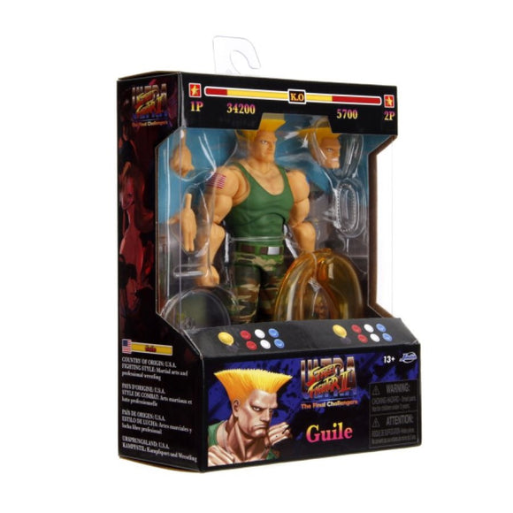 Street Fighter II Guile 6" Figure - Jada Toys