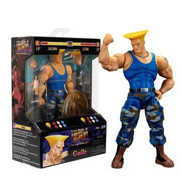 Street Fighter II Guile Player 2 6" Figure - Jada Toys - 0
