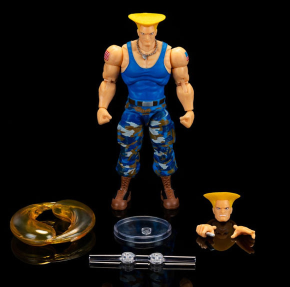 Street Fighter II Guile Player 2 6" Figure - Jada Toys