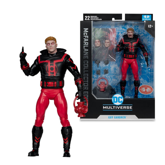 DC Multiverse Collector Edition Guy Gardner Red Lantern PLATINUM - McFarlane