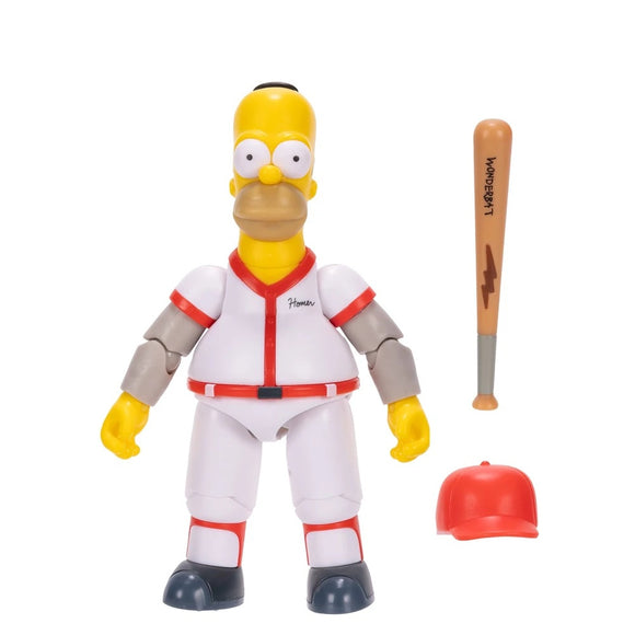 The Simpsons Homer Softball Team 5" Action Figure - JAKKS Pacific
