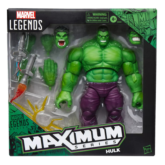 Marvel Legends Maximum Series 6" Hulk (8.5" tall)