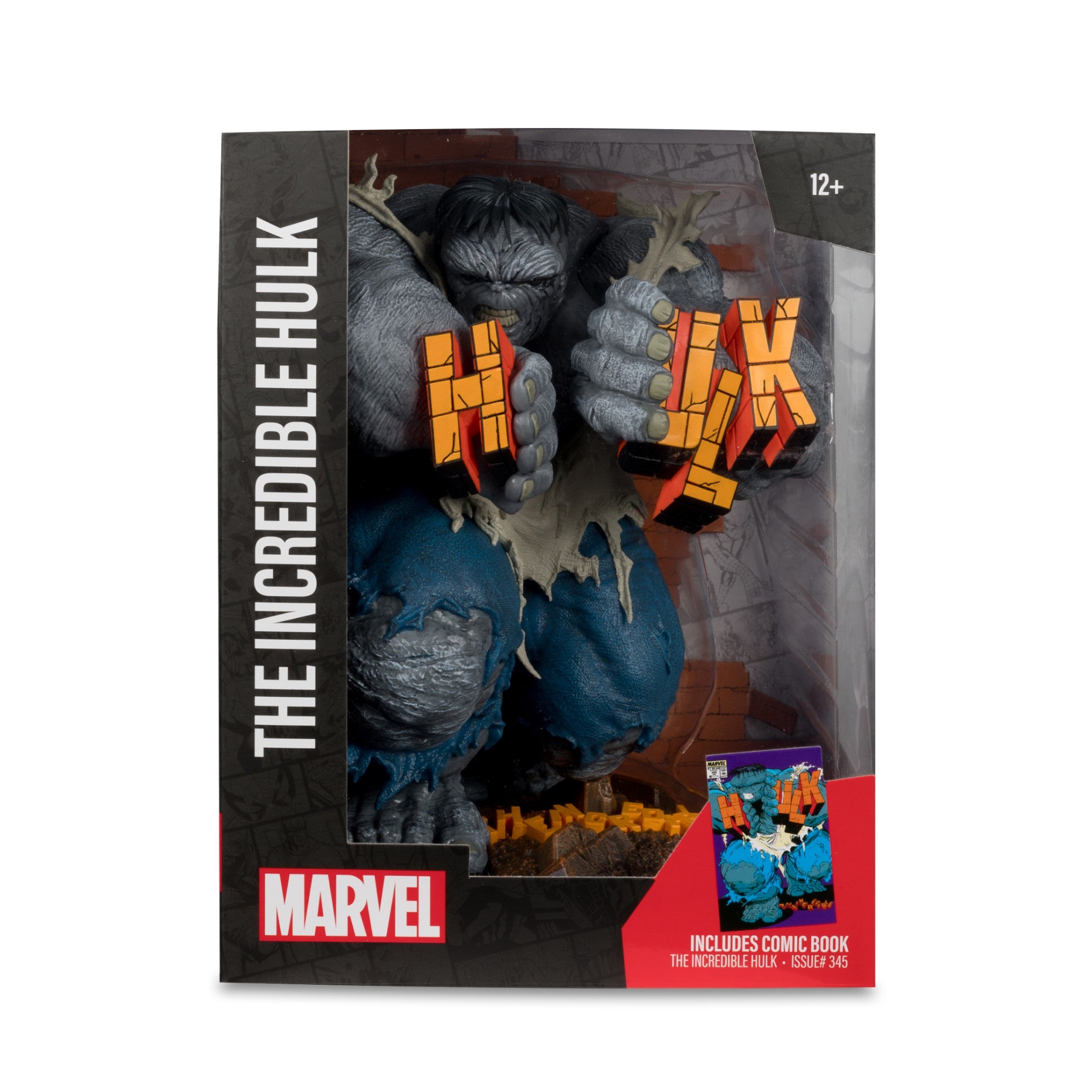 Incredible Hulk Rocks Marvel Incredible Hulk 1:6 Scale The Incredible Hulk #345 - McFarlane ...