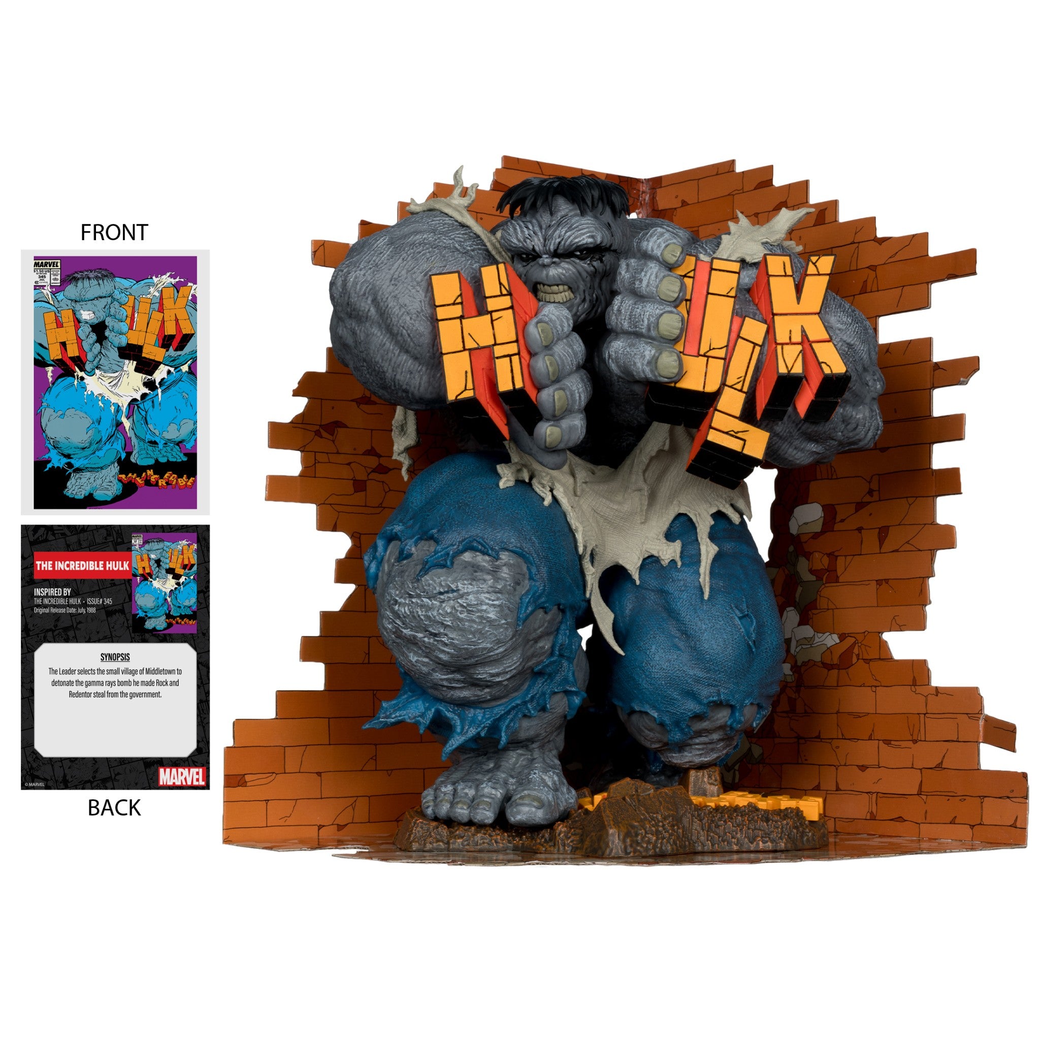 Marvel Incredible Hulk 1:6 Scale The Incredible Hulk #345 - McFarlane Toys