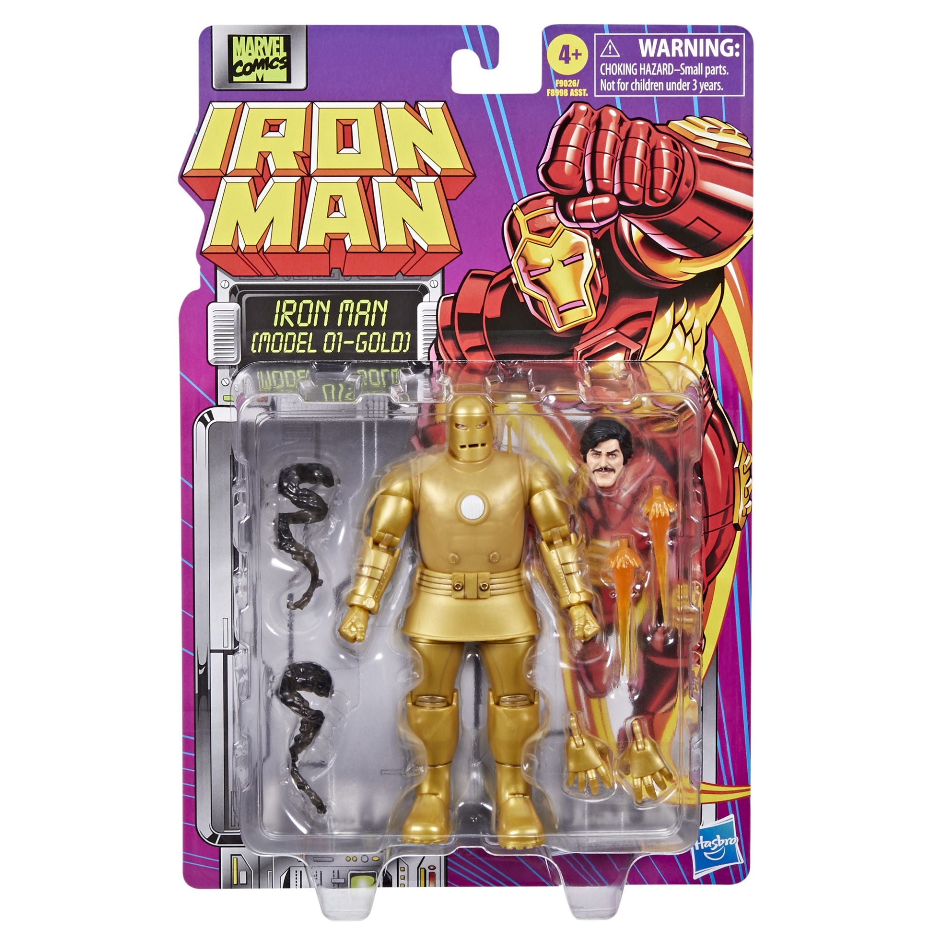 Marvel Legends Iron Man 6" Iron Man Model 01 - Gold