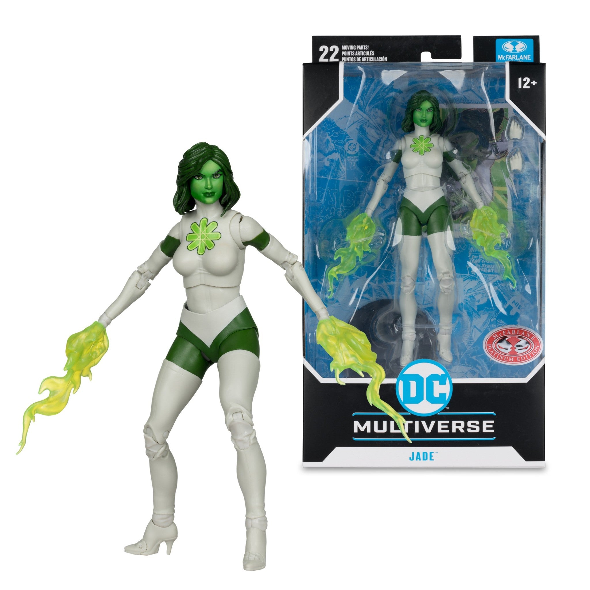 DC Multiverse Green Lantern Corps Jade PLATINUM - McFarlane Toys