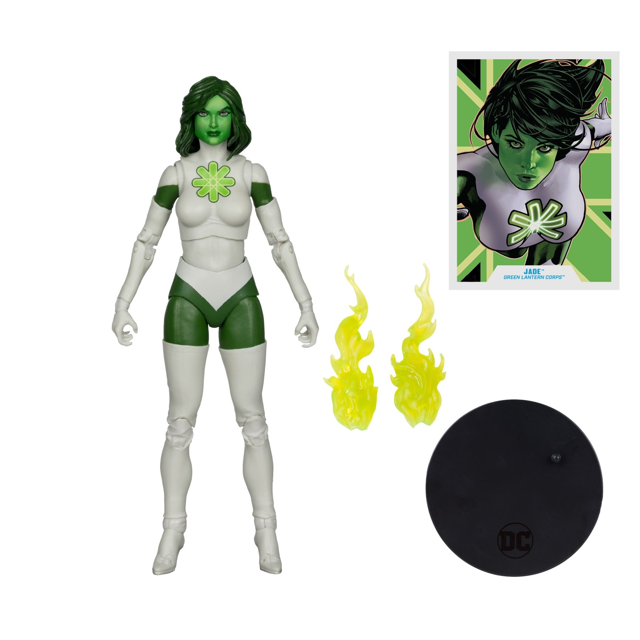 DC Multiverse Green Lantern Corps Jade PLATINUM - McFarlane Toys - 0