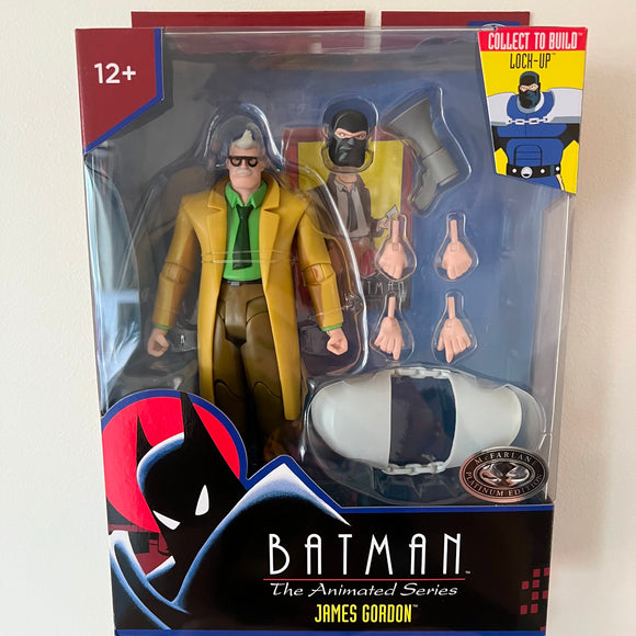 DC Direct BTAS Batman the Animated Series James Gordon BAF Lock-up PLATINUM