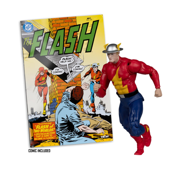 DC Direct Page Punchers Flash Jay Garrick Flash #123 Comic PLATINUM - McFarlane