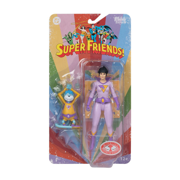 DC Retro Super Friends Jayna & Gleek 6" Figure PLATINUM - McFarlane Toys