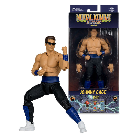 Mortal Kombat Klassic Johnny Cage 7" Figure - McFarlane Toys