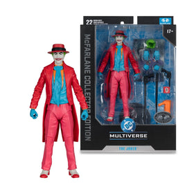 DC Multiverse Collector Edition Batman The Joker PLATINUM - McFarlane Toys