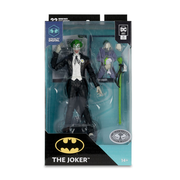 DC Multiverse The Joker Silver Age PLATINUM - McFarlane DC Direct Digital