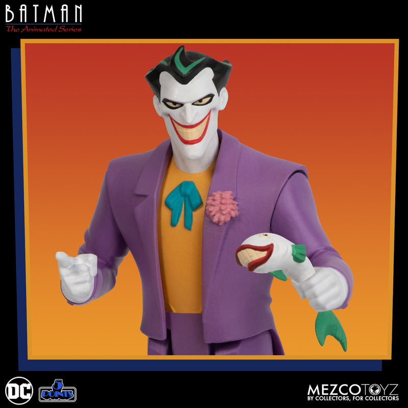 Batman The Animated Series 5 Points Joker 3.75" Figure - Mezco Toys