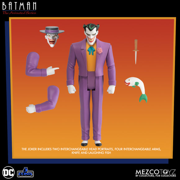 Batman The Animated Series 5 Points Joker 3.75" Figure - Mezco Toys
